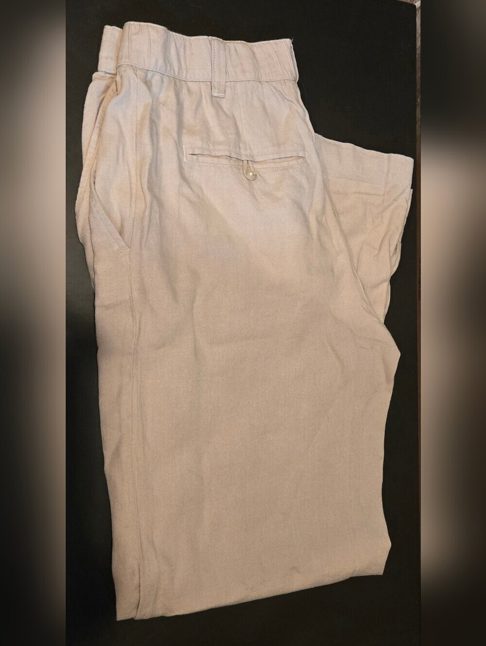 The Normal Brand Leukos Linen-Blend Trouser in Sandstone - Picture 3 of 7